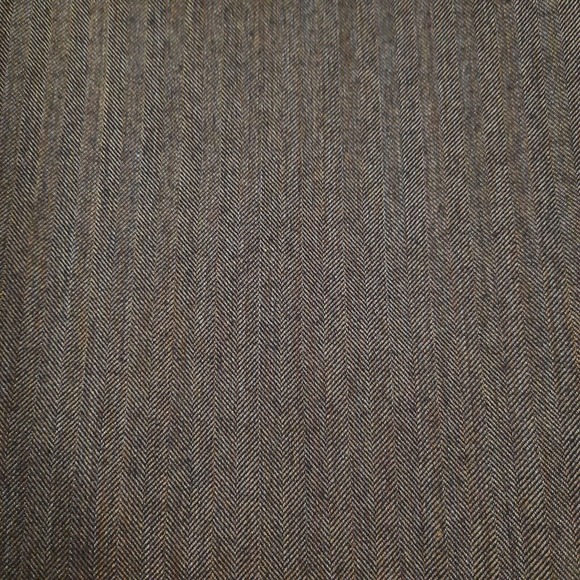 Mens Sport Coat Blazer Suit Jacket 39R 43" Brown Herringbone 2 Button Wool USA* - Picture 10 of 12